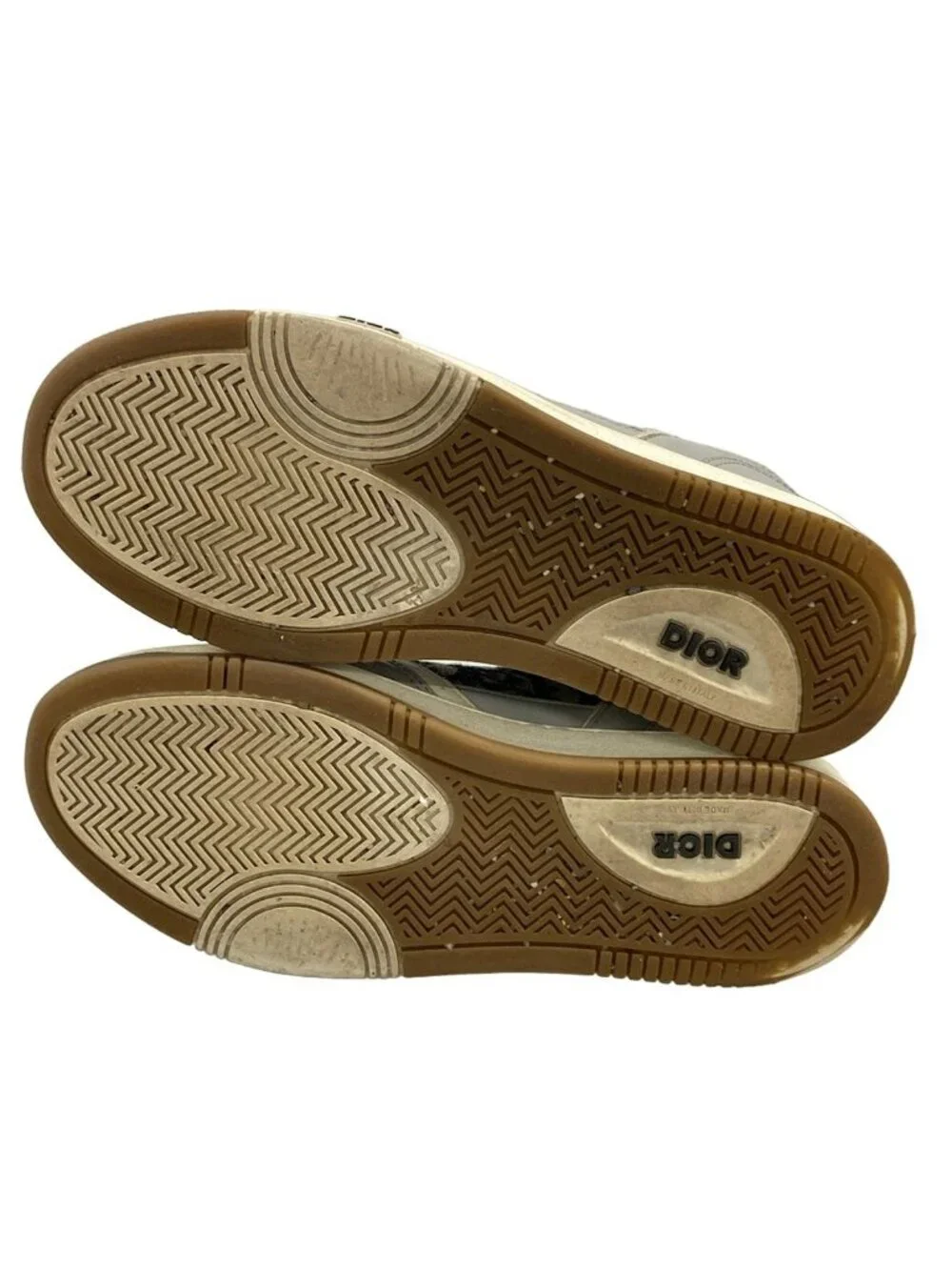 Dior Sneakers 41 Gray Beige Multi Leather - Picture 4 of 9